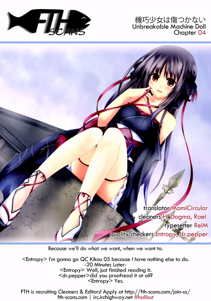 Unbreakable Machine Doll. Chapter 4.6 page 1 - Chapter 4 v6 : ep.04 - a Dragon Slayer. 3