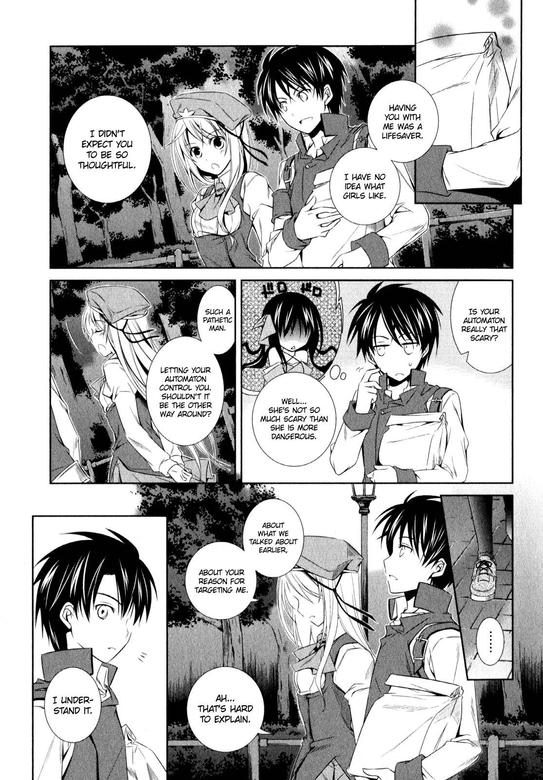 Unbreakable Machine Doll. Chapter 9.6 page 11 - Chapter 9 v6 : ep.09 - An Imitational Dinner. 2