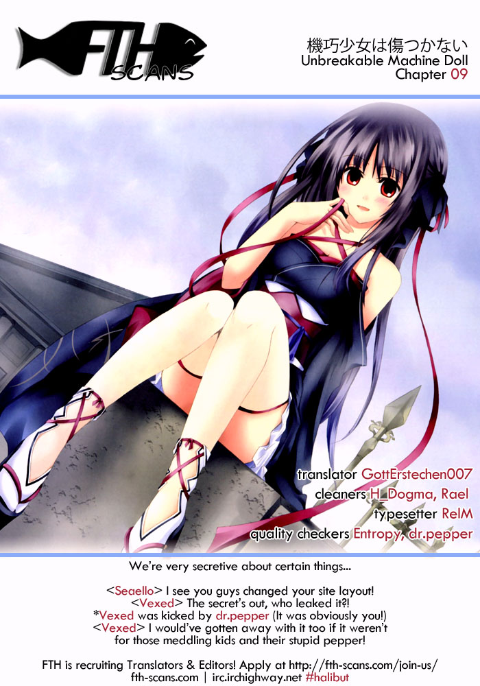 Unbreakable Machine Doll. Chapter 9.6 page 35 - Chapter 9 v6 : ep.09 - An Imitational Dinner. 2