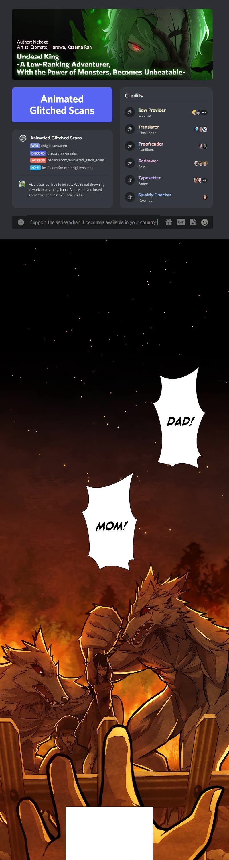 Undead King ~A Low-Ranking Adventurer, With the Power of Monsters, Becomes Unbeatable~ Chapter 1 page 1 - Chapter 1
