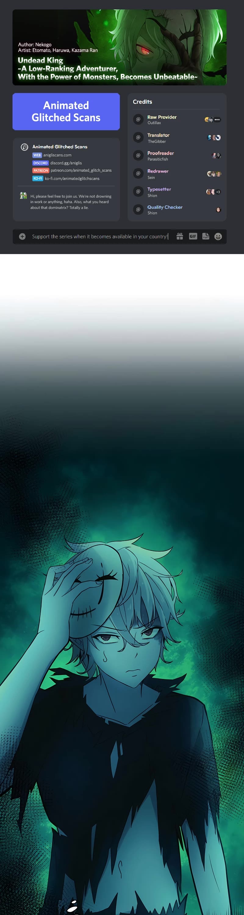 Undead King ~A Low-Ranking Adventurer, With the Power of Monsters, Becomes Unbeatable~ Chapter 11 page 1 - Chapter 11
