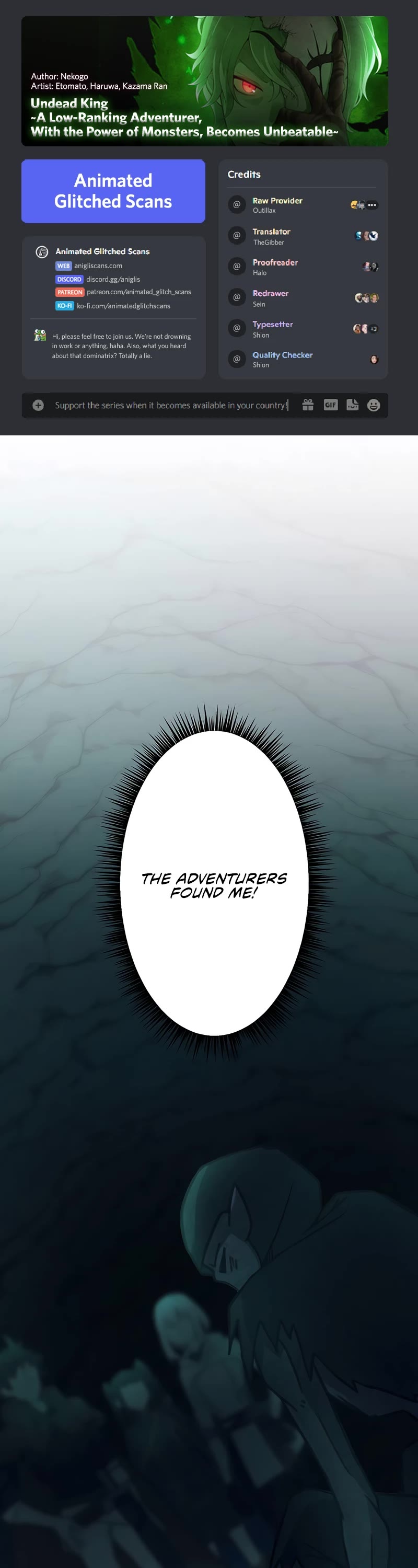 Undead King ~A Low-Ranking Adventurer, With the Power of Monsters, Becomes Unbeatable~ Chapter 4 page 1 - Chapter 4