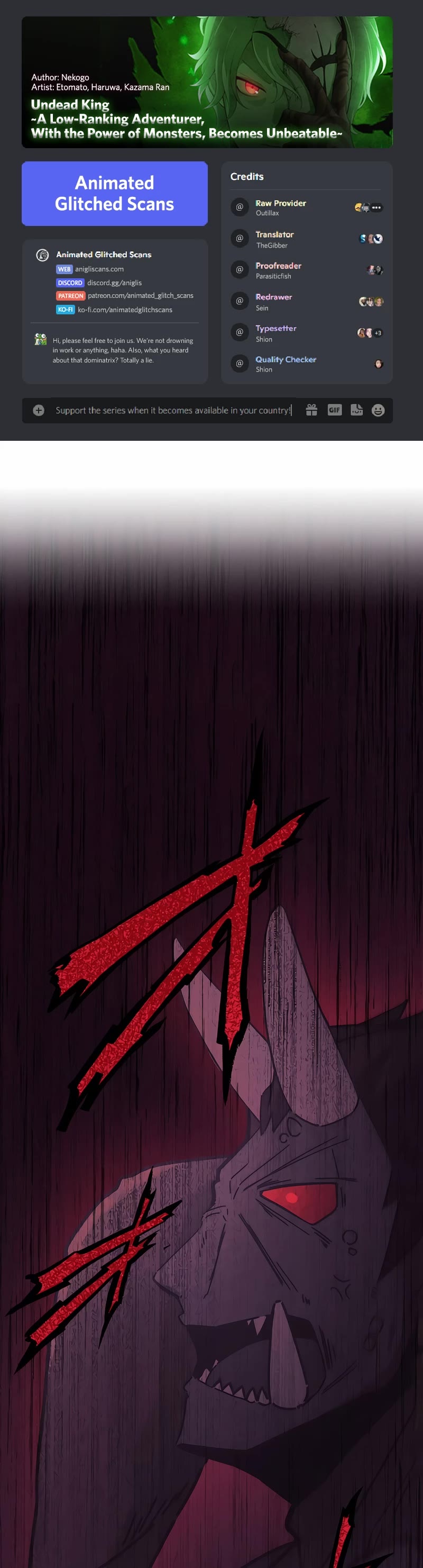 Undead King ~A Low-Ranking Adventurer, With the Power of Monsters, Becomes Unbeatable~ Chapter 6 page 1 - Chapter 6
