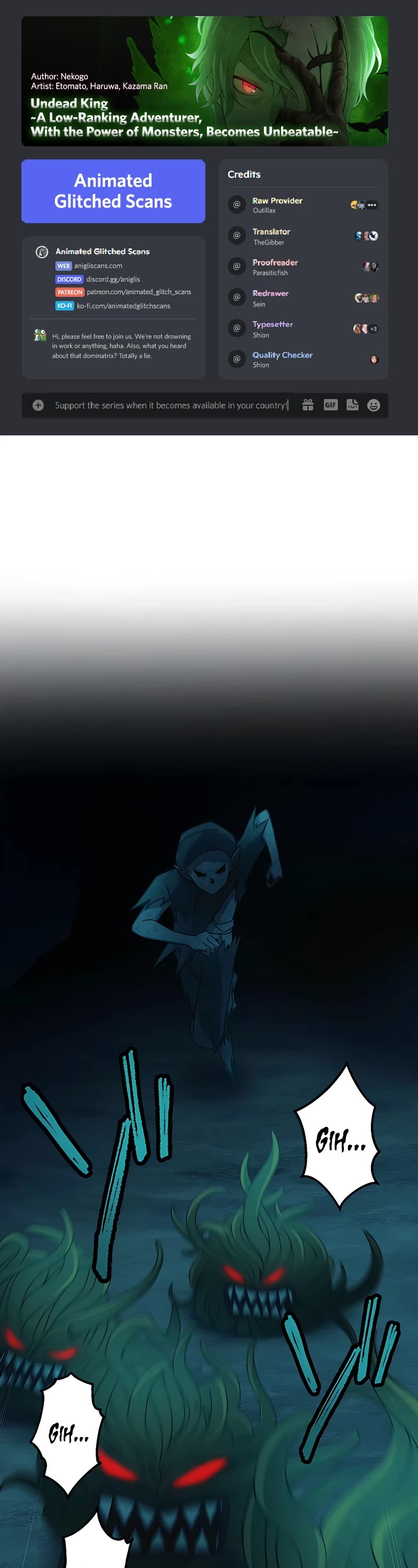 Undead King ~A Low-Ranking Adventurer, With the Power of Monsters, Becomes Unbeatable~ Chapter 8 page 1 - Chapter 8
