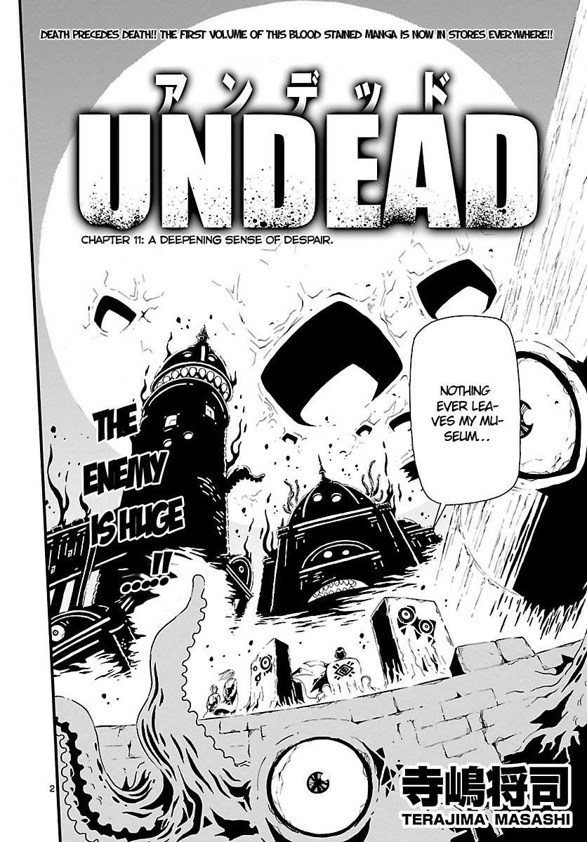 Undead (TERASHIMA Masashi) Chapter 11 page 3 - Chapter 11: A Deepening Sense of Despair