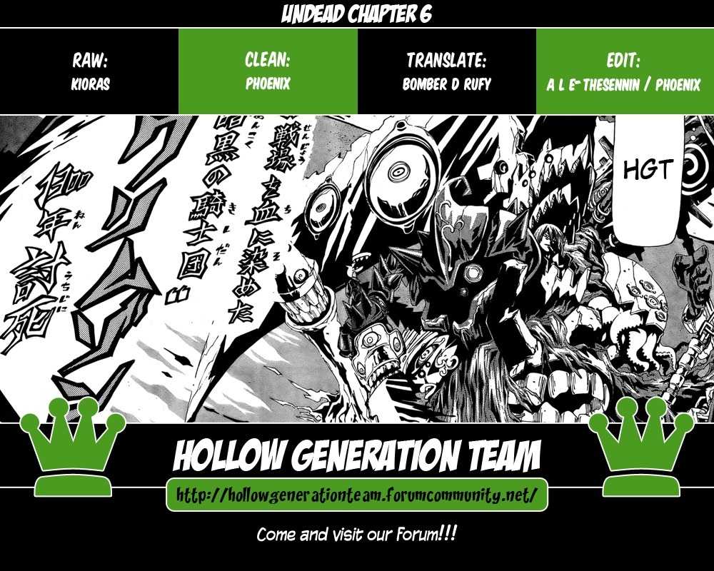 Undead (TERASHIMA Masashi) Chapter 6 page 1 - Chapter 6: Selection Day