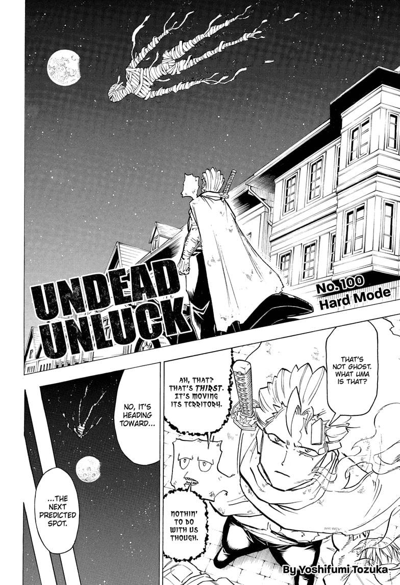Undead + Unluck Chapter 100 page 2 - Chapter 100