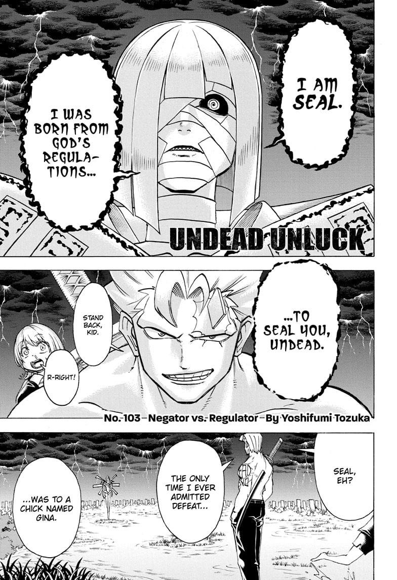 Undead + Unluck Chapter 103 page 1 - Chapter 103
