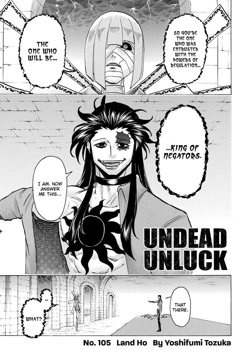 Undead + Unluck Chapter 105 page 1 - Chapter 105