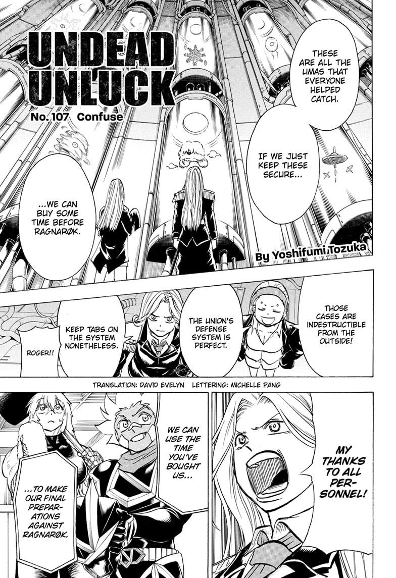 Undead + Unluck Chapter 107 page 1 - Chapter 107