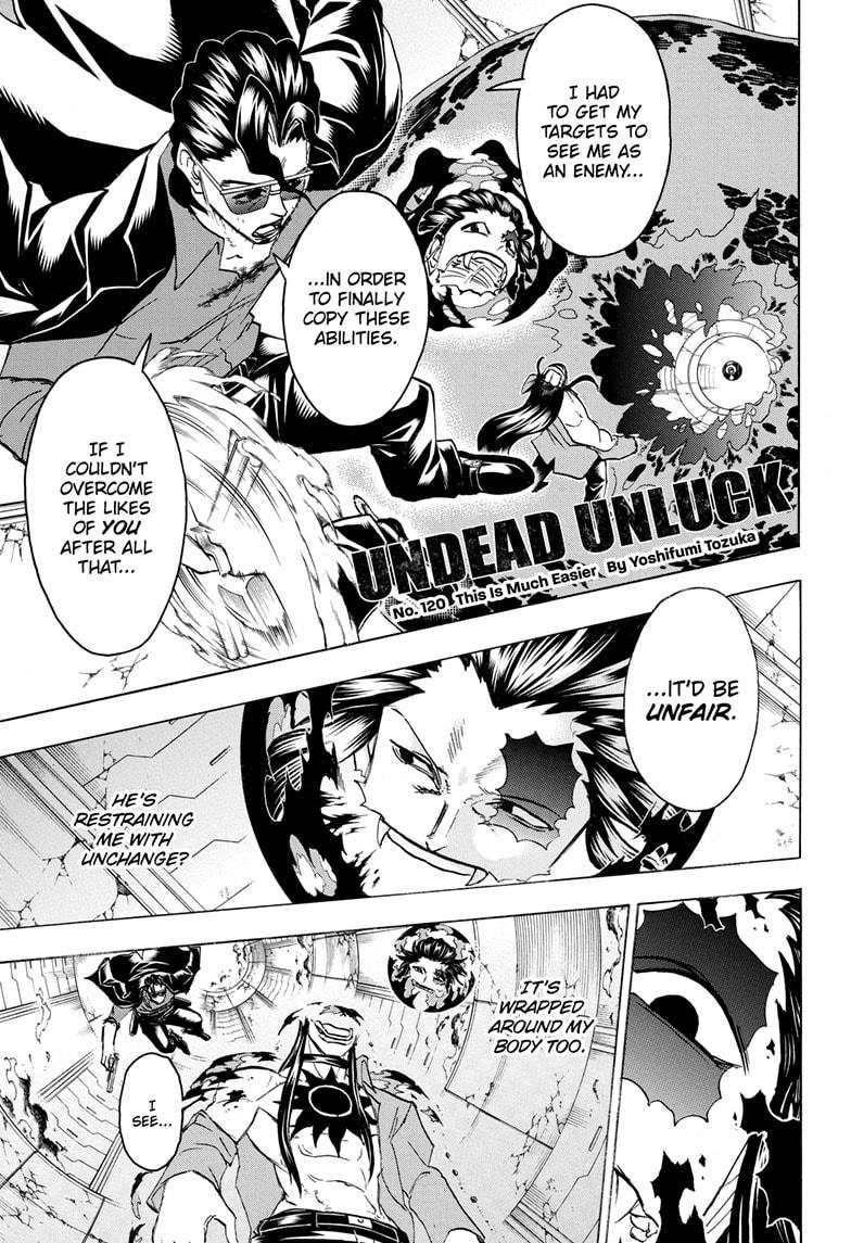 Undead + Unluck Chapter 120 page 1 - Chapter 120