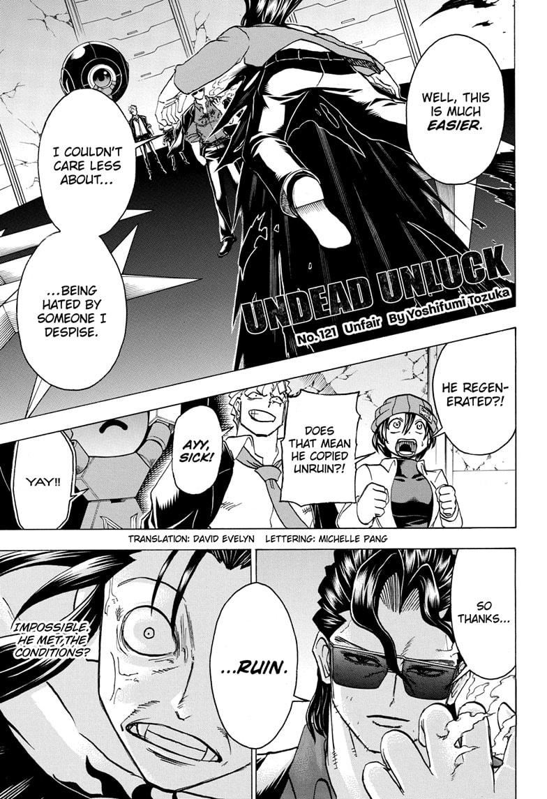 Undead + Unluck Chapter 121 page 1 - Chapter 121