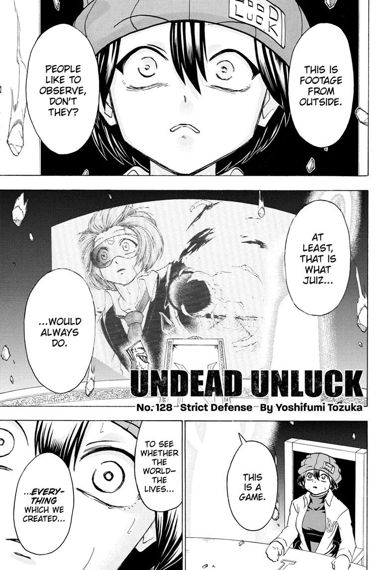 Undead + Unluck Chapter 128 page 1 - Chapter 128