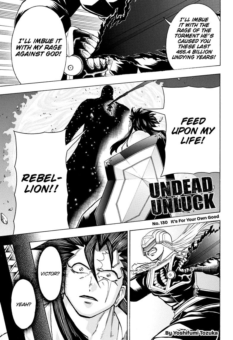 Undead + Unluck Chapter 130 page 1 - Chapter 130