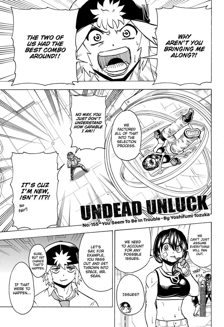 Undead + Unluck Chapter 155 page 1 - Chapter 155