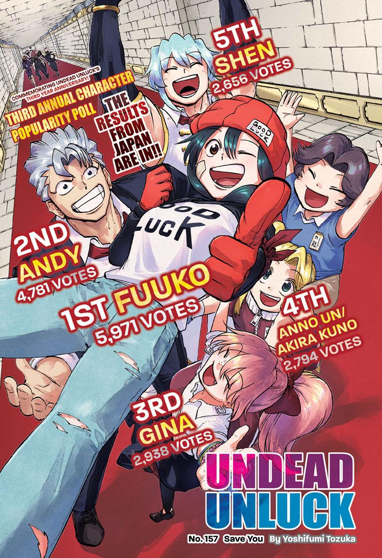 Undead + Unluck Chapter 157 page 1 - Chapter 157