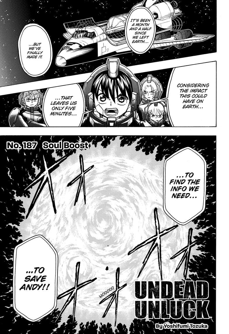 Undead + Unluck Chapter 187 page 1 - Chapter 187