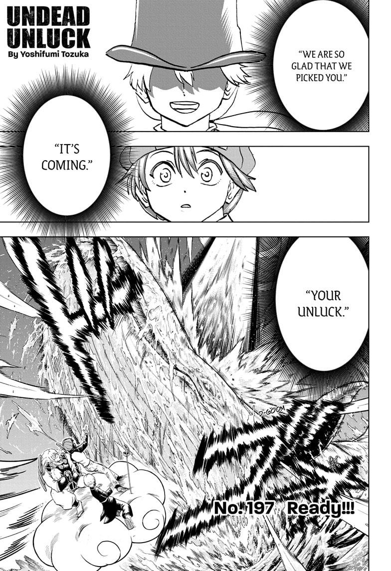 Undead + Unluck Chapter 197 page 1 - Chapter 197