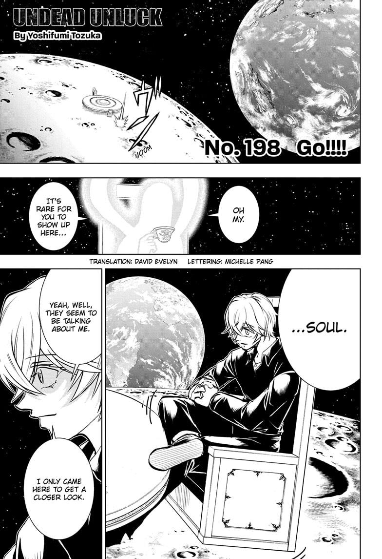 Undead + Unluck Chapter 198 page 1 - Chapter 198