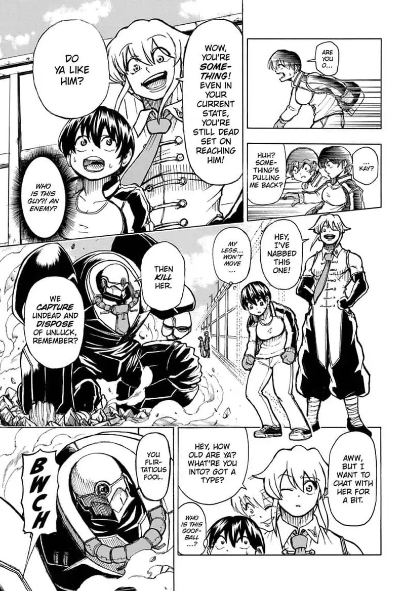 Undead + Unluck Chapter 2 page 13 - Chapter 2: No. 002 Union