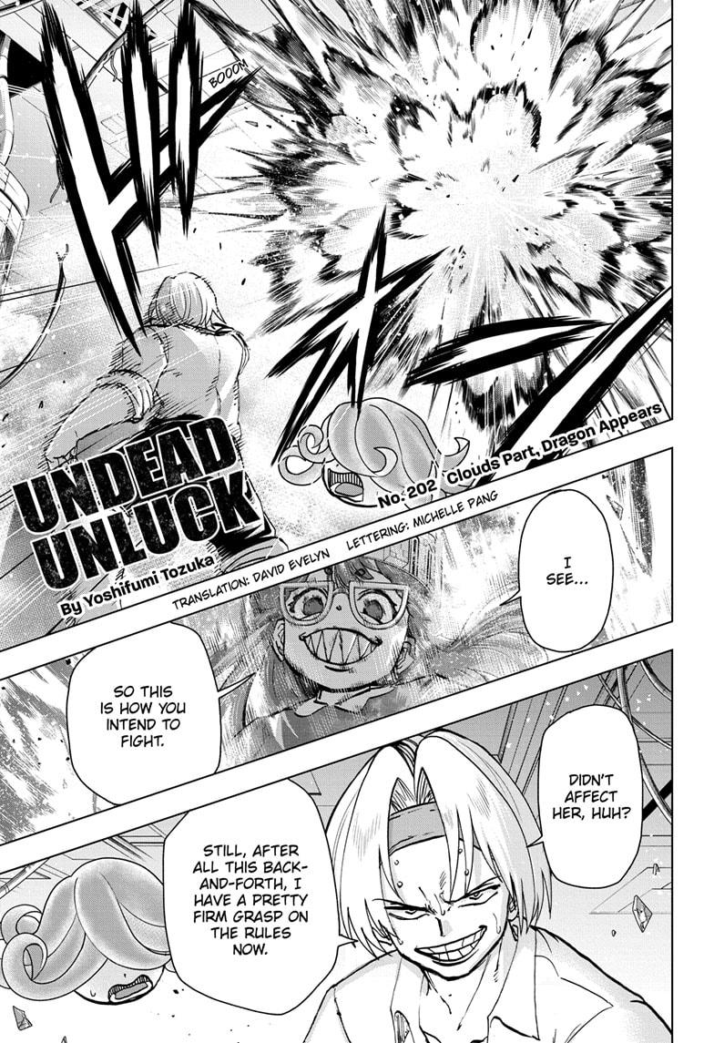 Undead + Unluck Chapter 202 page 1 - Chapter 202