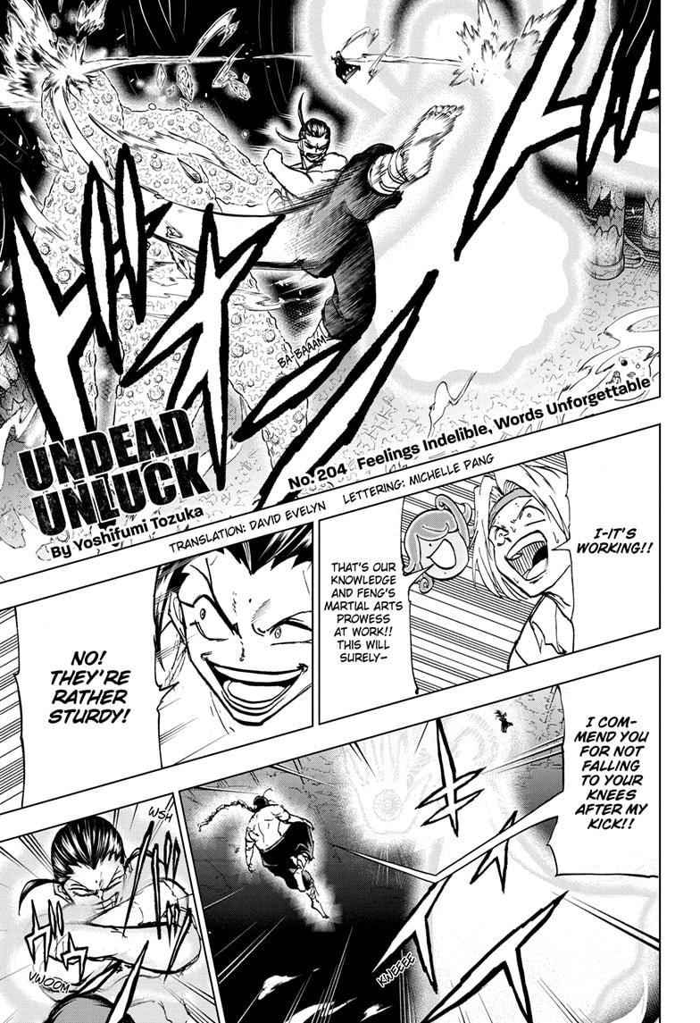 Undead + Unluck Chapter 204 page 1 - Chapter 204
