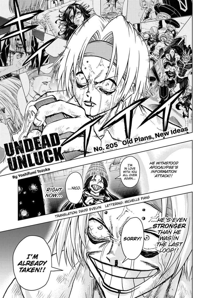 Undead + Unluck Chapter 205 page 1 - Chapter 205