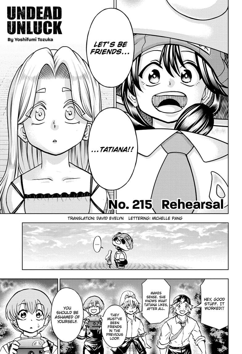 Undead + Unluck Chapter 215 page 1 - Chapter 215