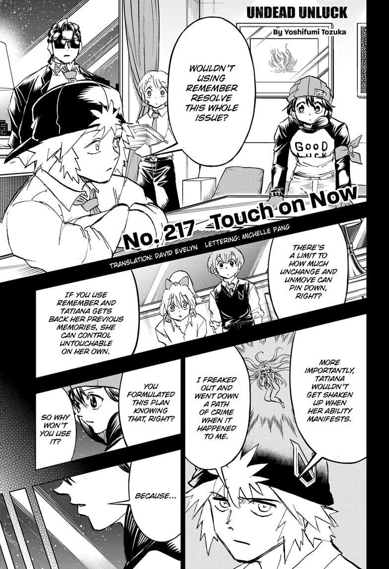 Undead + Unluck Chapter 217 page 1 - Chapter 217