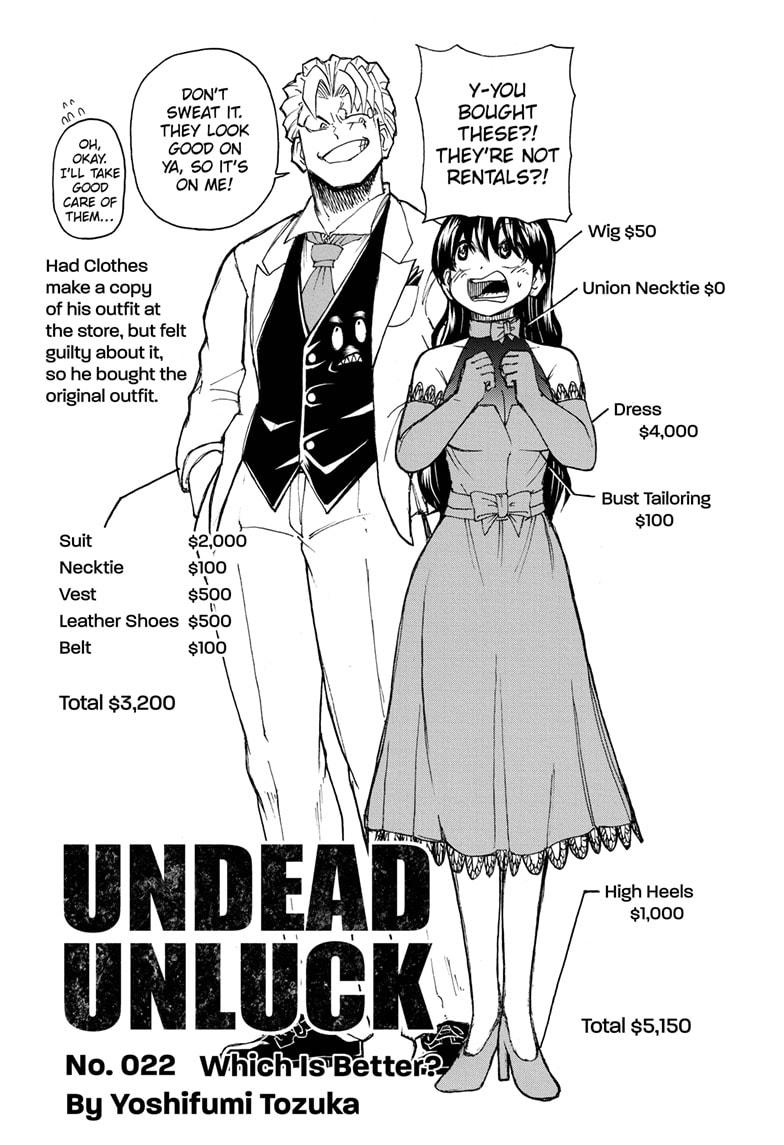 Undead + Unluck Chapter 22 page 1 - Chapter 22