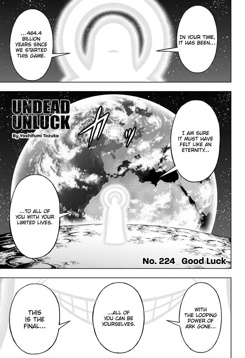 Undead + Unluck Chapter 224 page 1 - Chapter 224