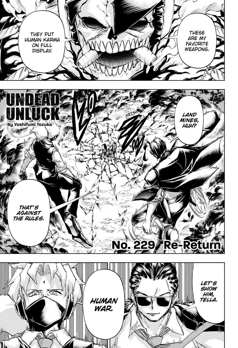 Undead + Unluck Chapter 229 page 1 - Chapter 229