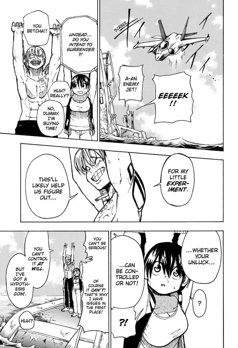 Undead + Unluck Chapter 4 page 13 - Chapter 4: No. 004 How to Use My Unluck