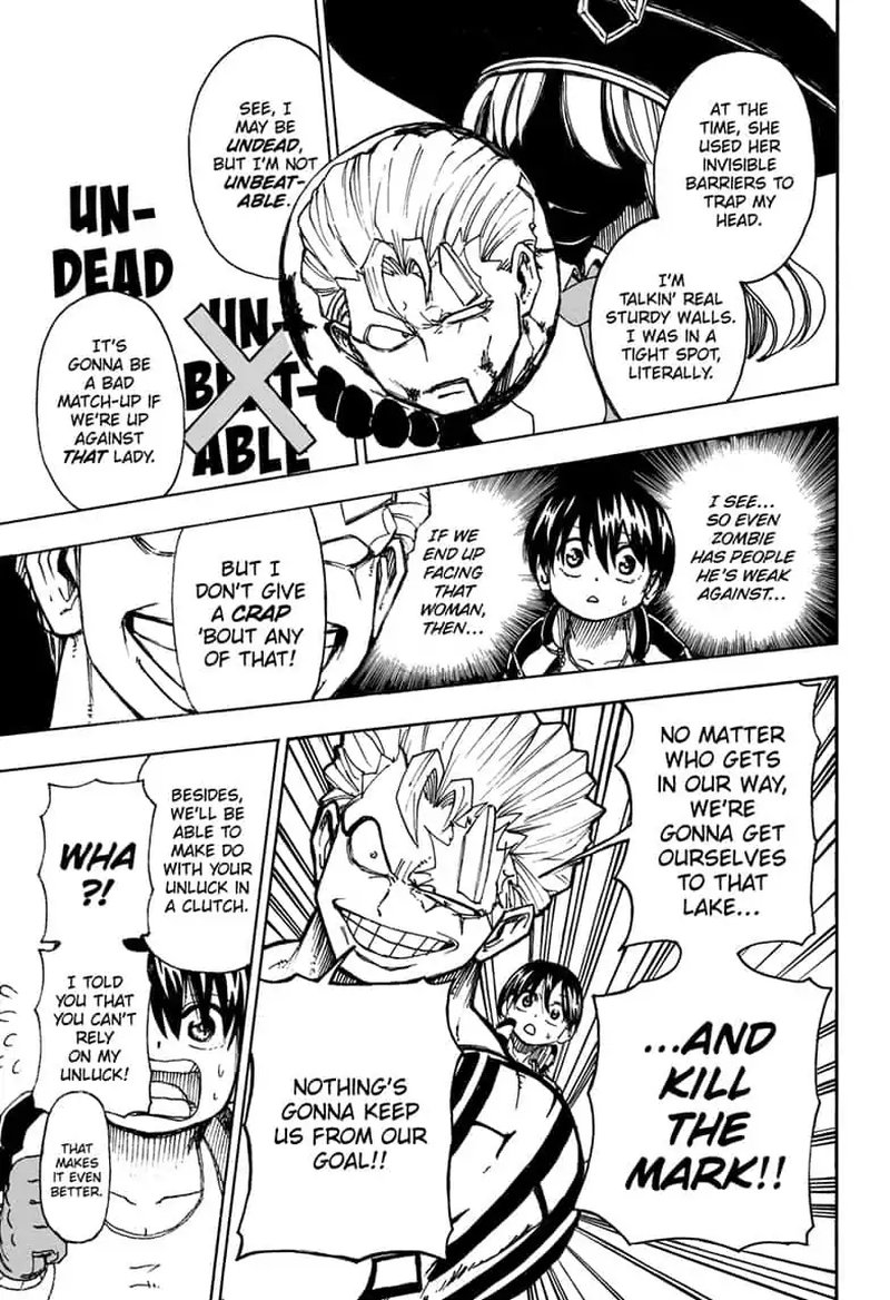 Undead + Unluck Chapter 4 page 7 - Chapter 4: No. 004 How to Use My Unluck