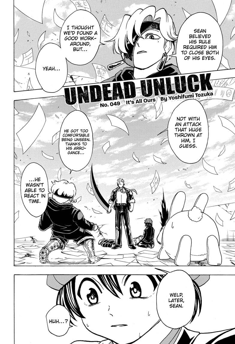 Undead + Unluck Chapter 49 page 2 - Chapter 49