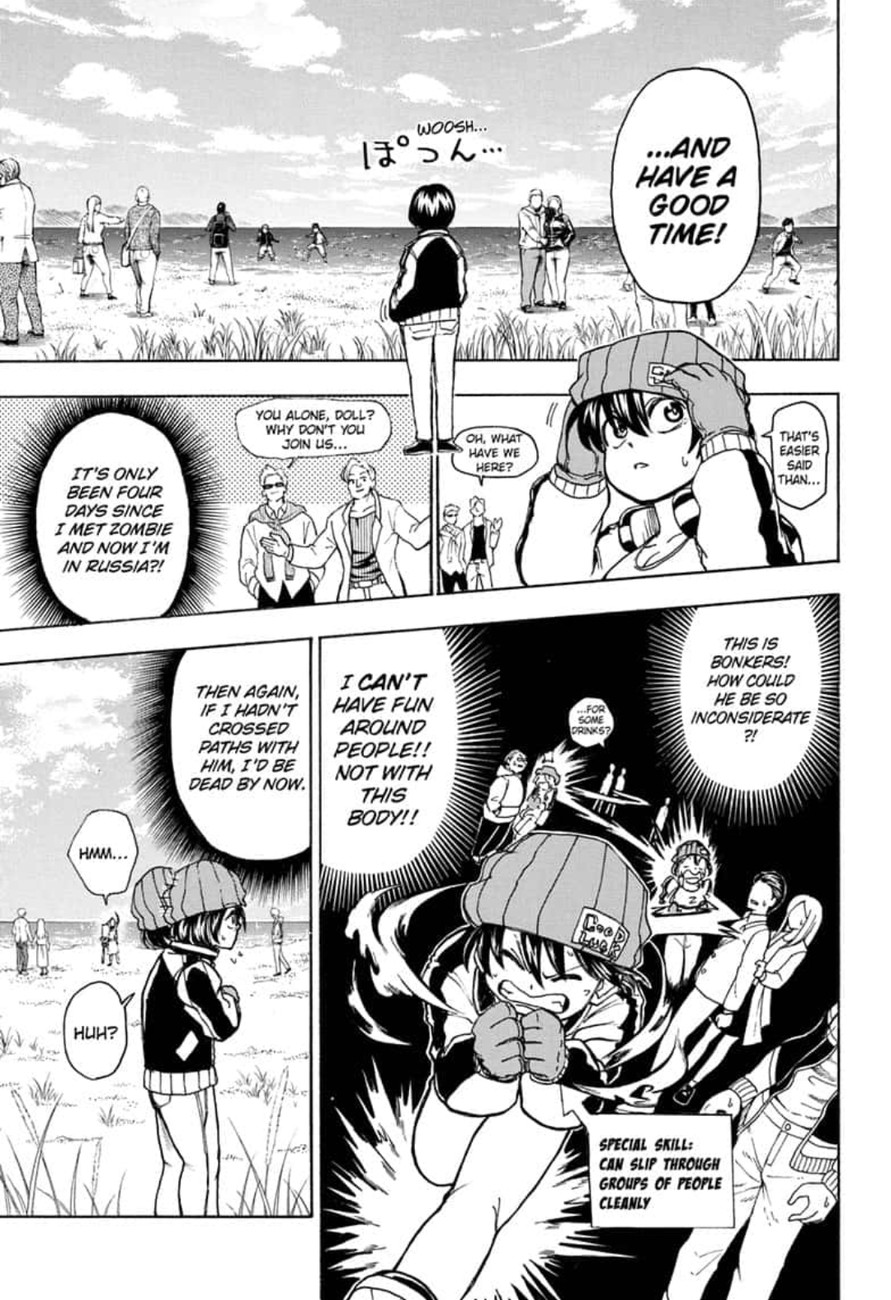 Undead + Unluck Chapter 5 page 7 - Chapter 5: No. 005 Which One Are You?