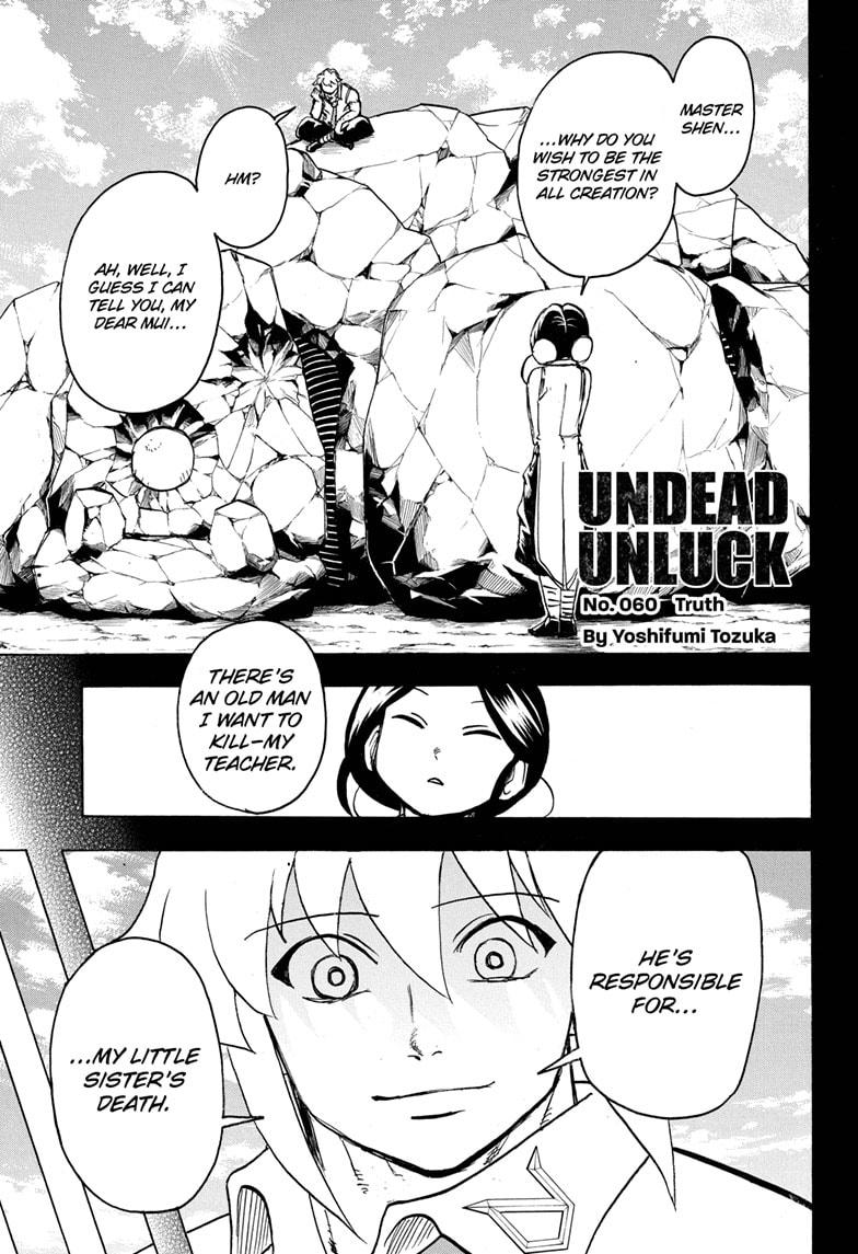Undead + Unluck Chapter 60 page 1 - Chapter 60
