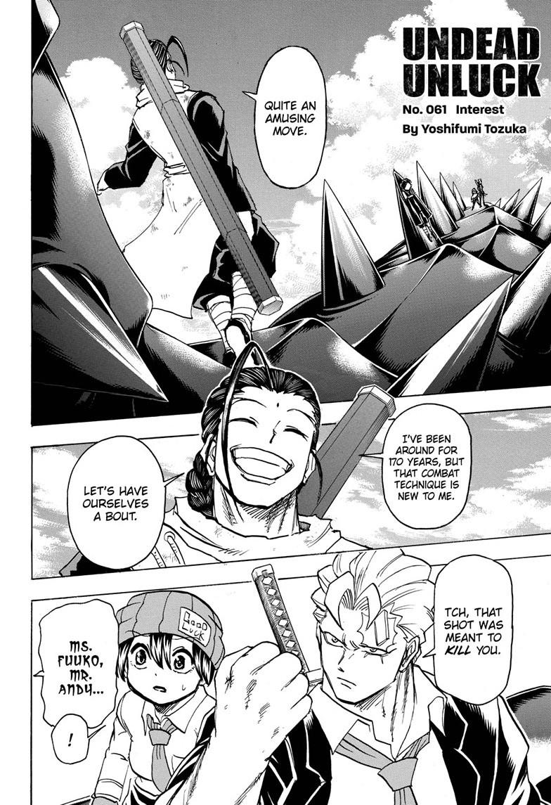 Undead + Unluck Chapter 61 page 2 - Chapter 61