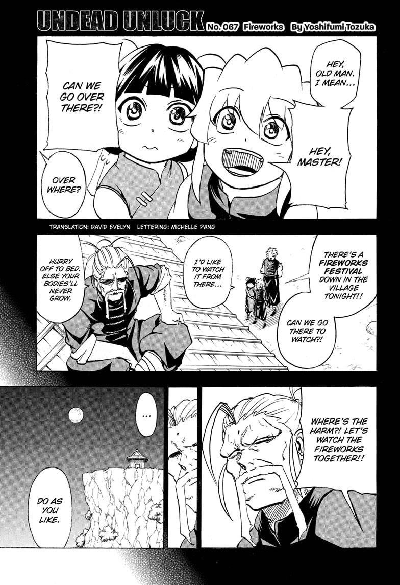 Undead + Unluck Chapter 67 page 1 - Chapter 67