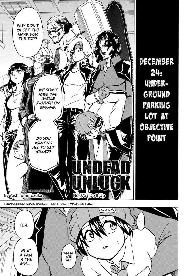 Undead + Unluck Chapter 75 page 1 - Chapter 75