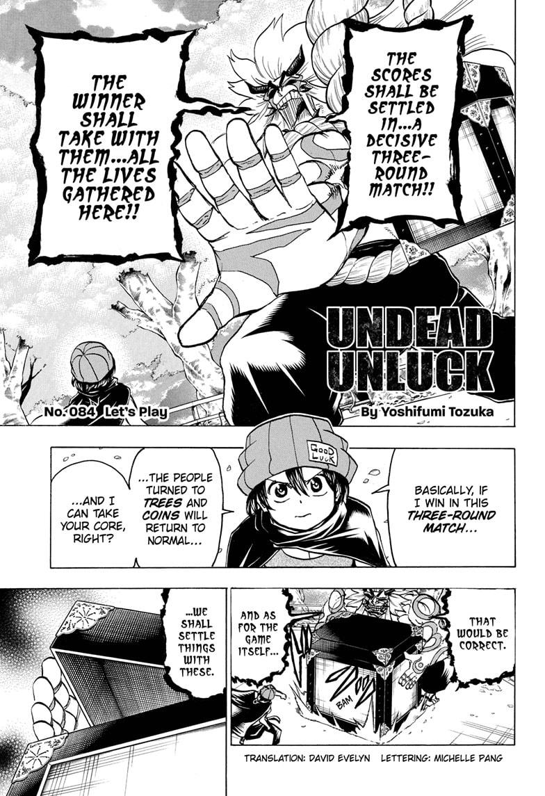 Undead + Unluck Chapter 84 page 1 - Chapter 84
