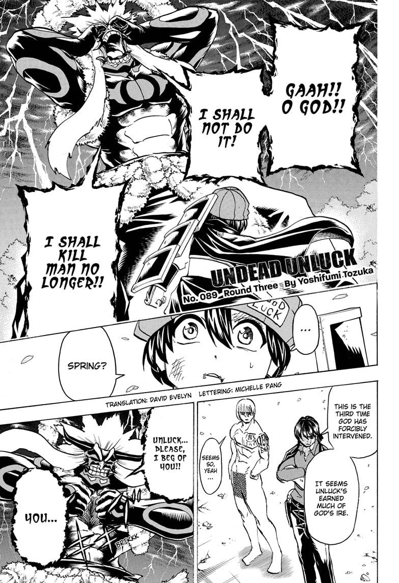 Undead + Unluck Chapter 89 page 1 - Chapter 89