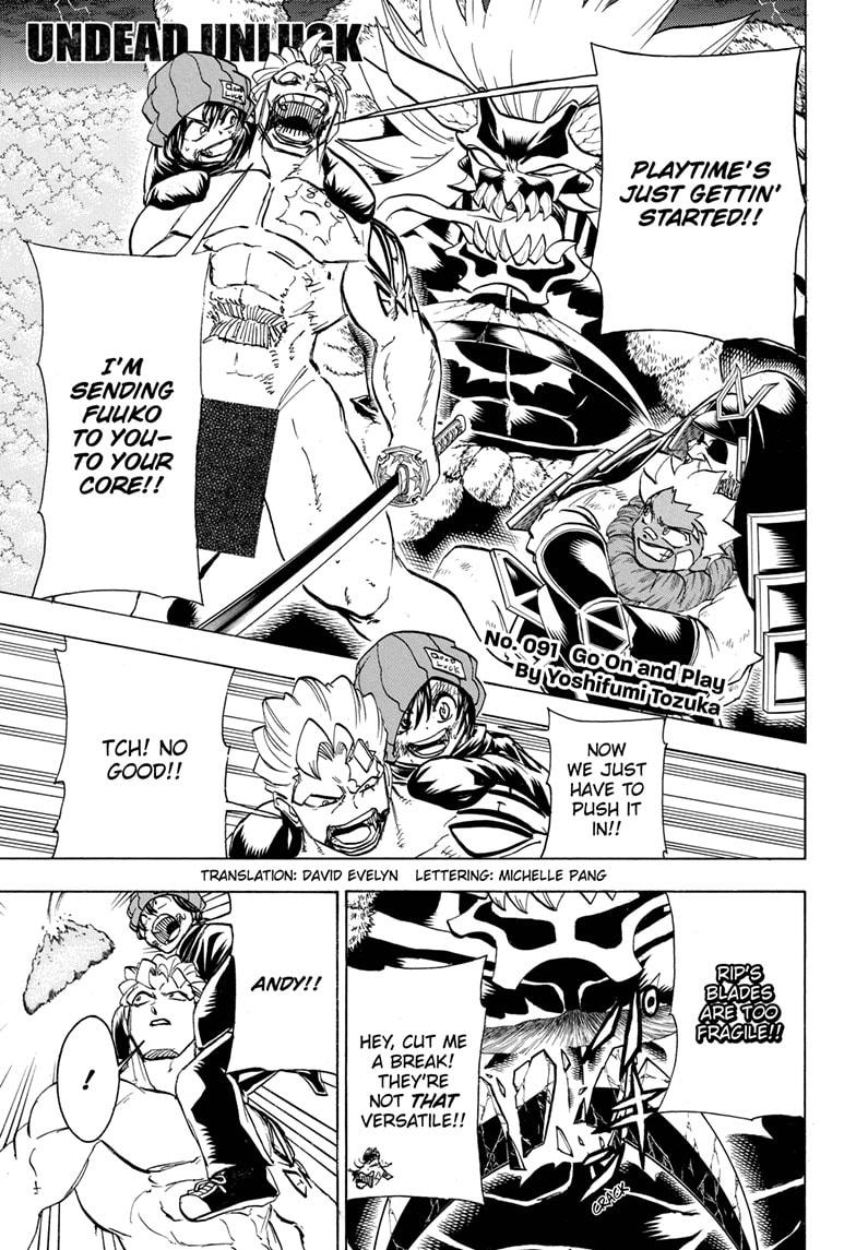 Undead + Unluck Chapter 91 page 1 - Chapter 91