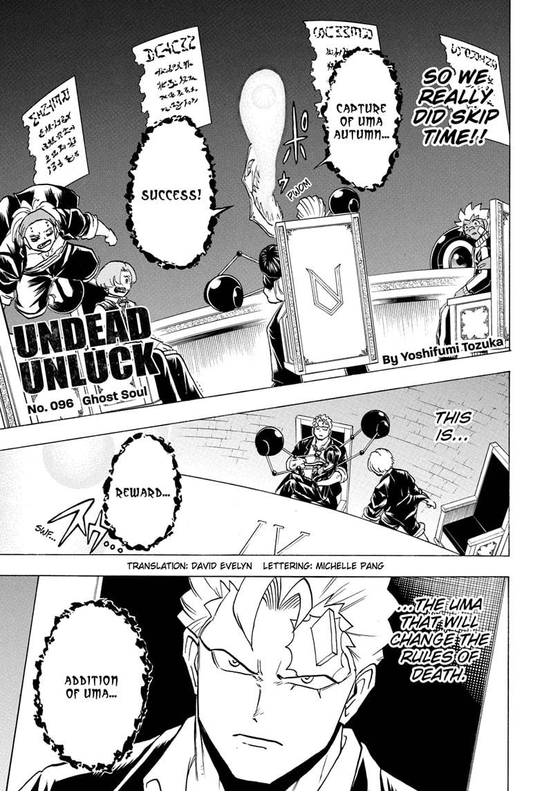 Undead + Unluck Chapter 96 page 1 - Chapter 96