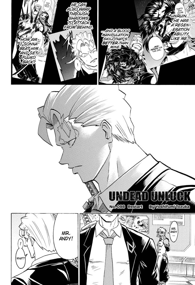 Undead + Unluck Chapter 98 page 2 - Chapter 98