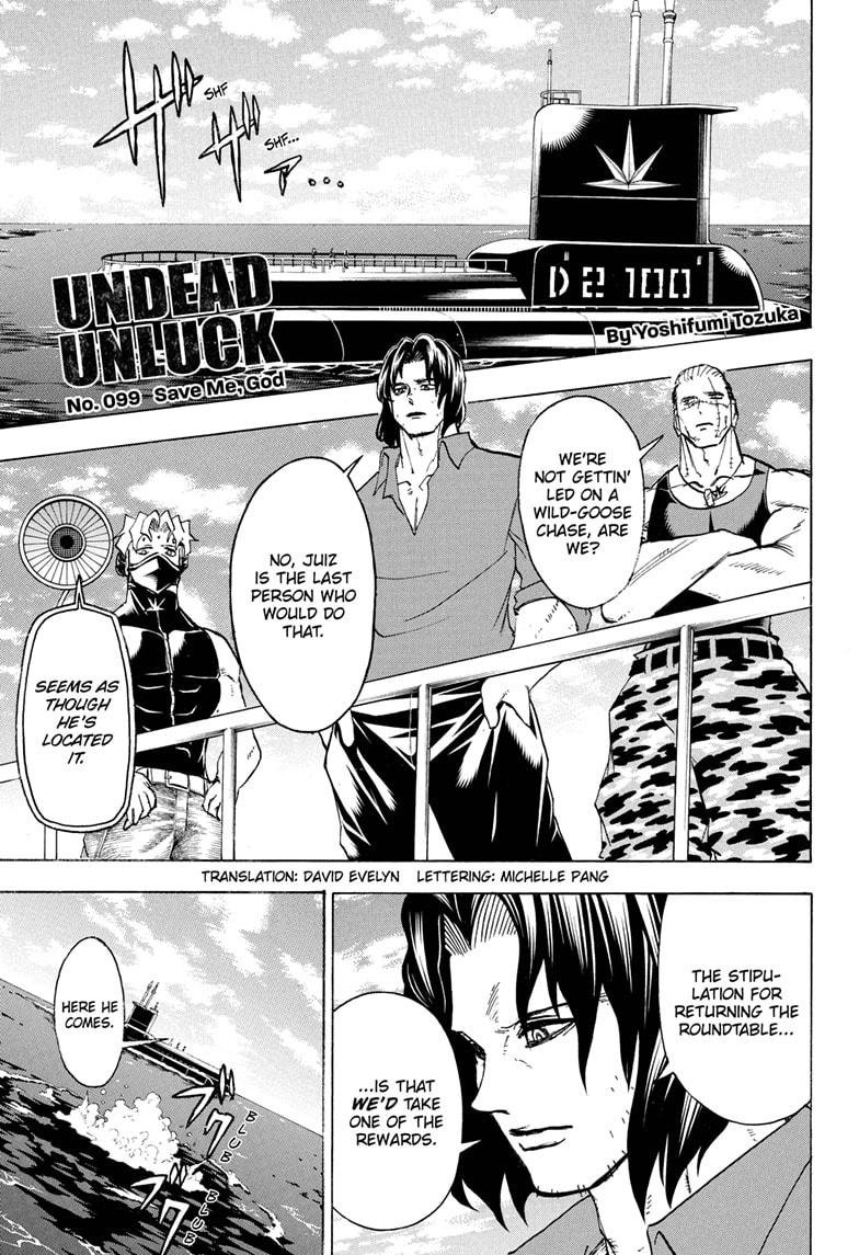 Undead + Unluck Chapter 99 page 1 - Chapter 99