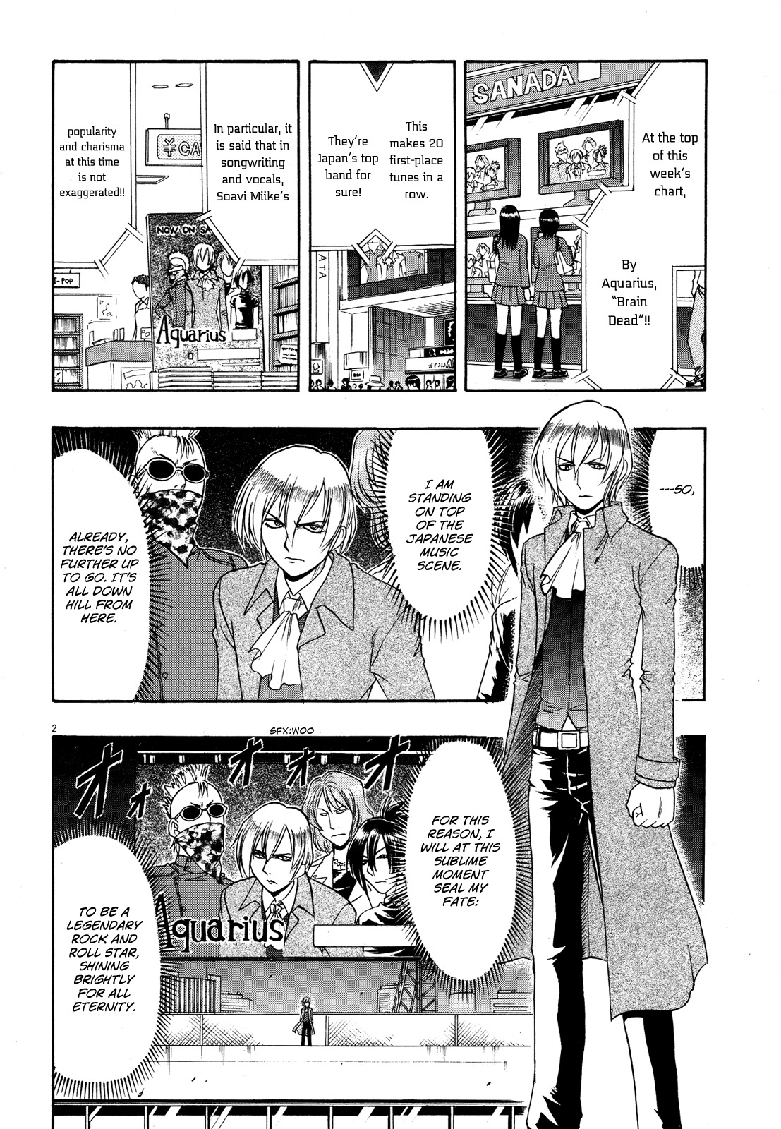 Undead Chapter 5 page 3 - Chapter 5: Rock'n Roll of the Dead