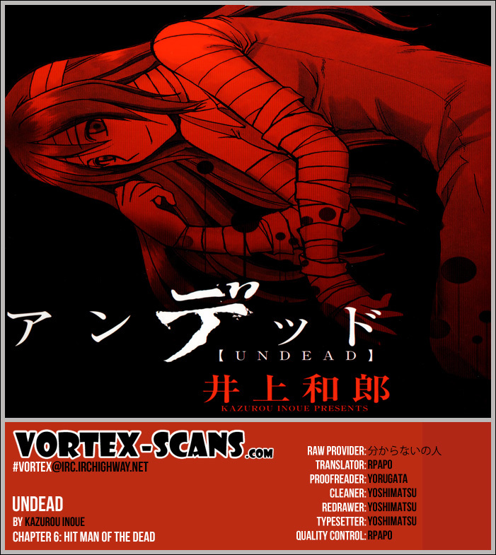 Undead Chapter 6 page 1 - Chapter 6: Hit Man of the Dead