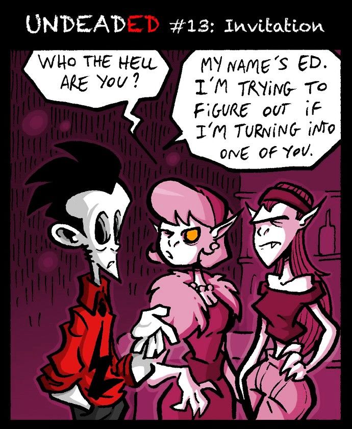 UndeadEd Chapter 13 page 1 - Chapter 13 : Invitation