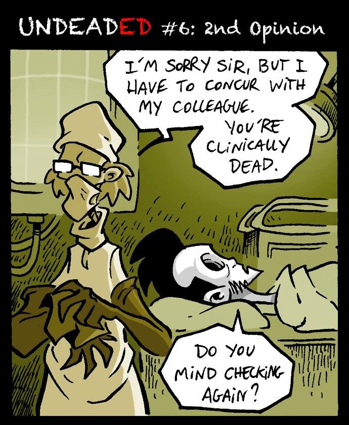 UndeadEd Chapter 6 page 1 - Chapter 6 : 2nd Opinion